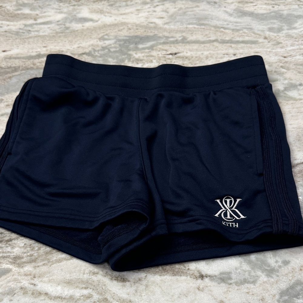 Kith Women's Navy Athletic Logo Shorts